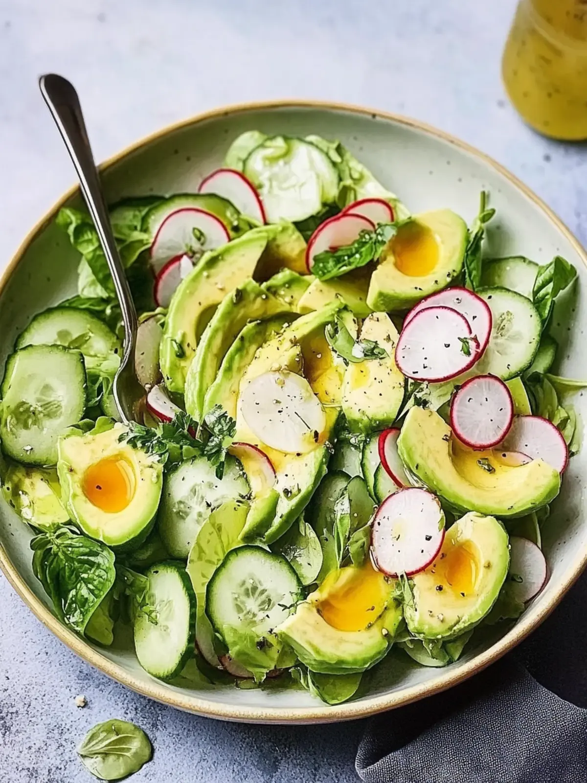 Wholesome Green Goddess Avocado Salad You’ll Crave Every Day 2 Green goddess avocado salad