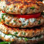 Juicy Greek Chicken Burgers with Tzatziki Bliss
