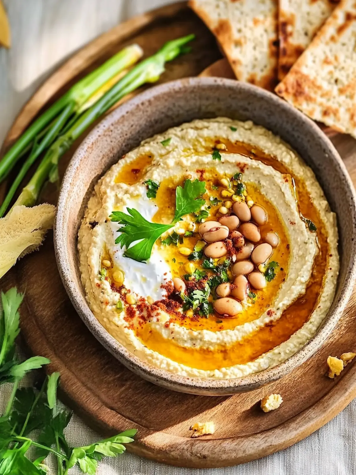 Delicious Butter Bean Dip with Spicy Garlic Drizzle You'll Love 4 Butter bean dip