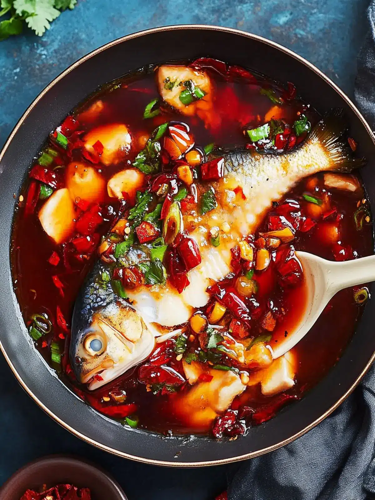 Sichuan Spicy Fish- Lucky foods for Chinese New Year