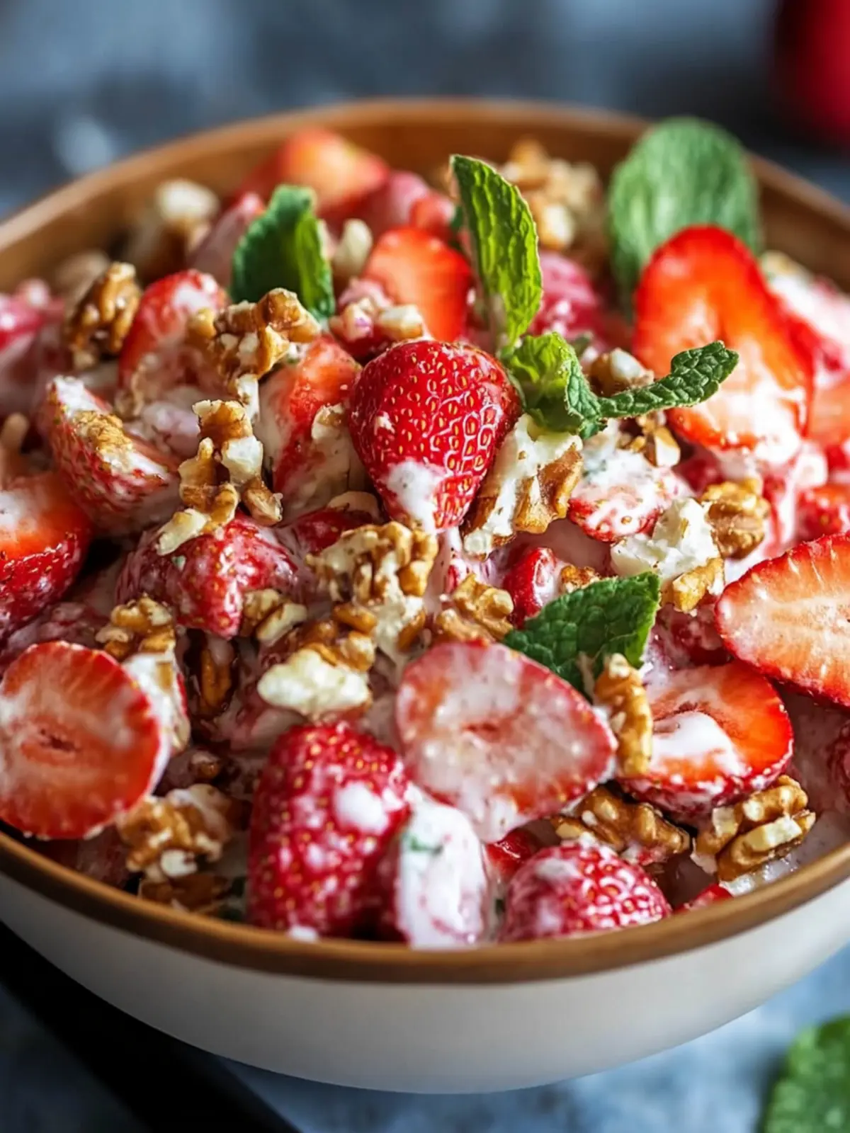 Delightful Strawberry Crack Salad
