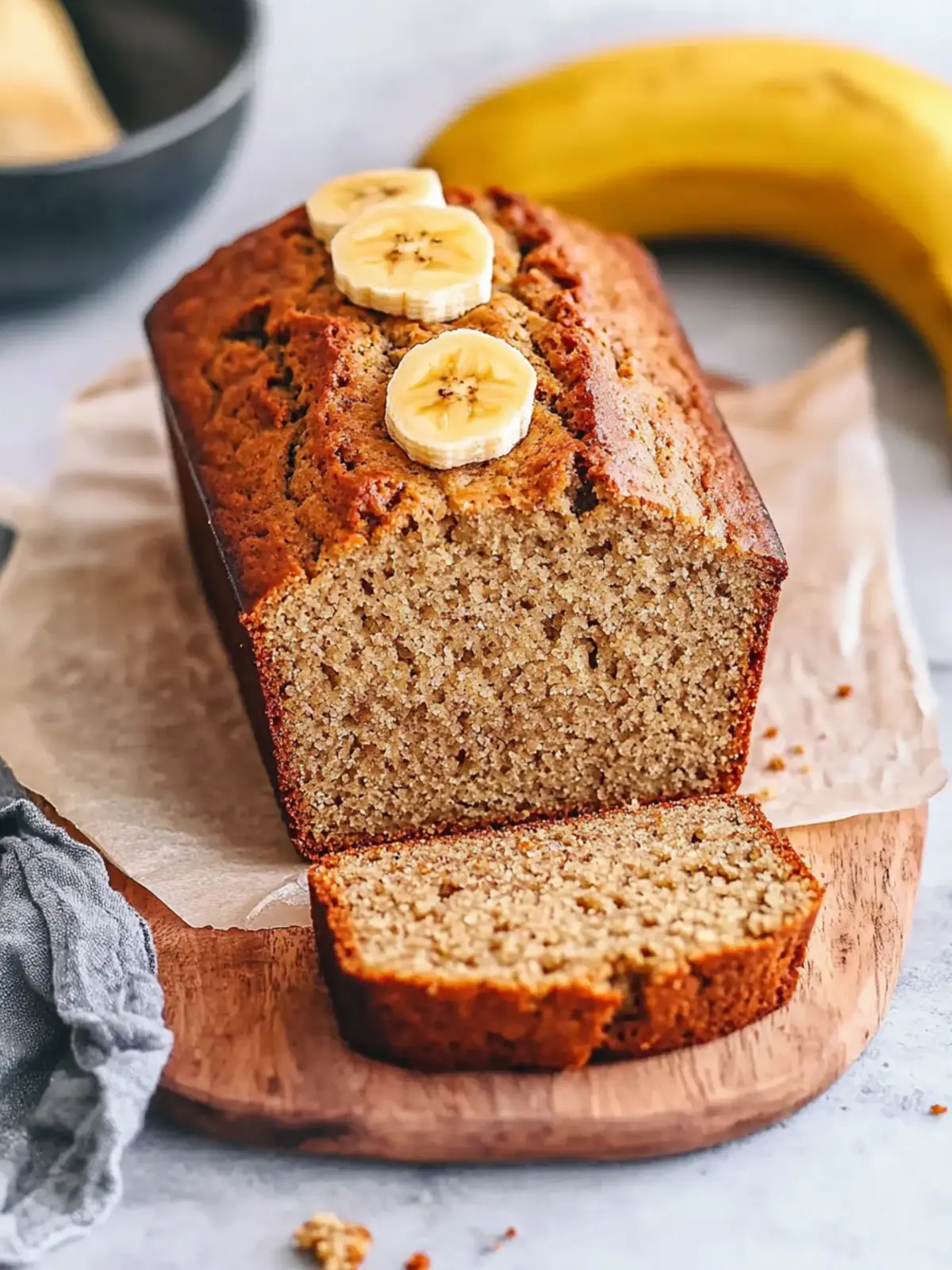 Fluffy Keto Banana Bread