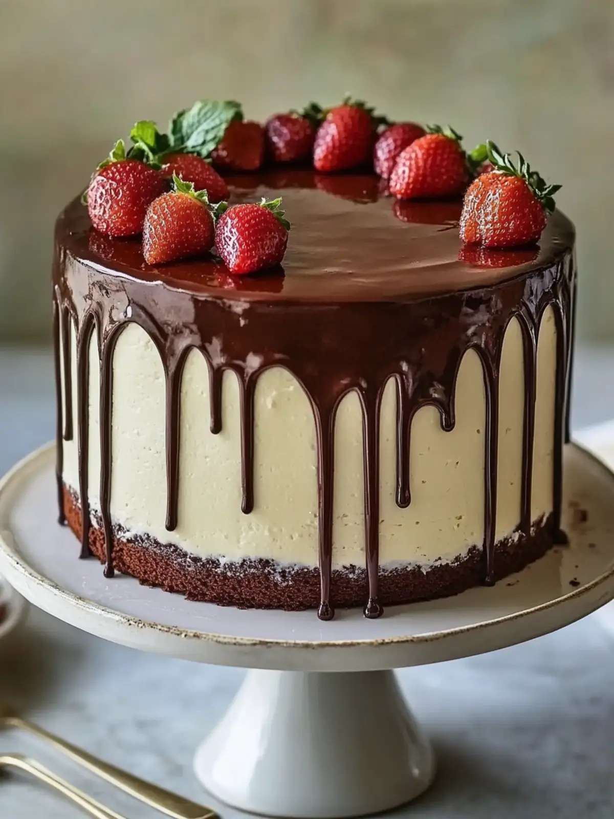 Decadent Chocolate Drip Cake to Wow Your Guests 2 Chocolate drip cake