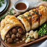 Savory Meatball Roast in Puff Pastry for Cozy Nights 6 Meatball roast in puff pastry