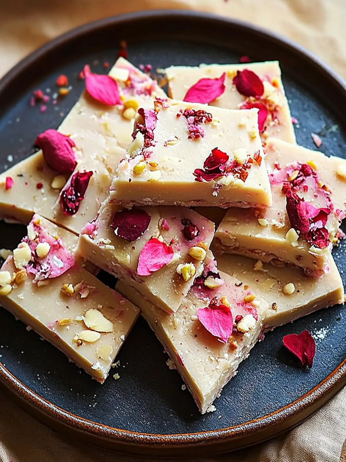 Ruby Chocolate Badam Burfi Bark: A Sweet Valentine’s Day Treat 3 Badam Burfi Bark- valentine's day treat