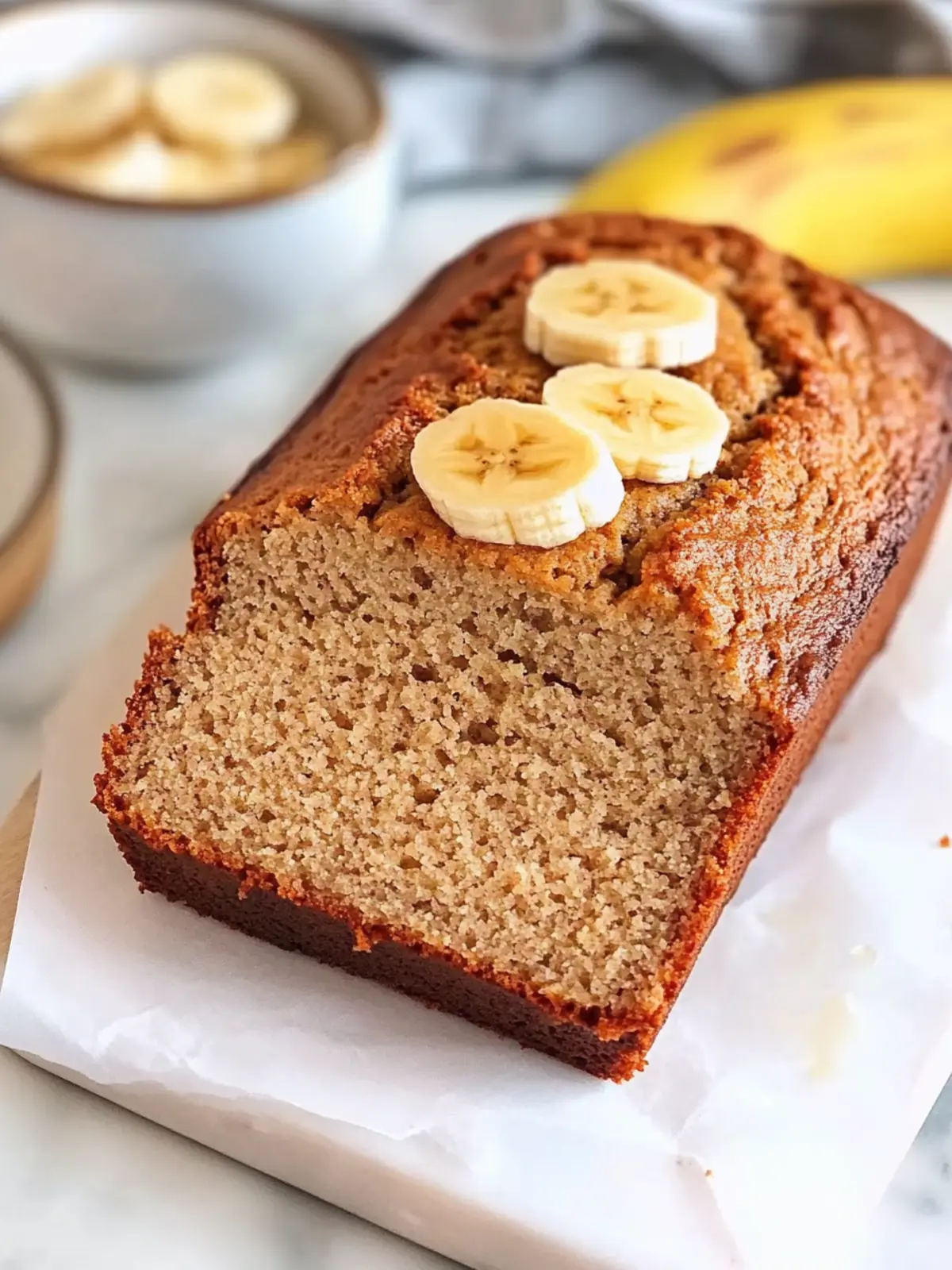 Fluffy Keto Banana Bread