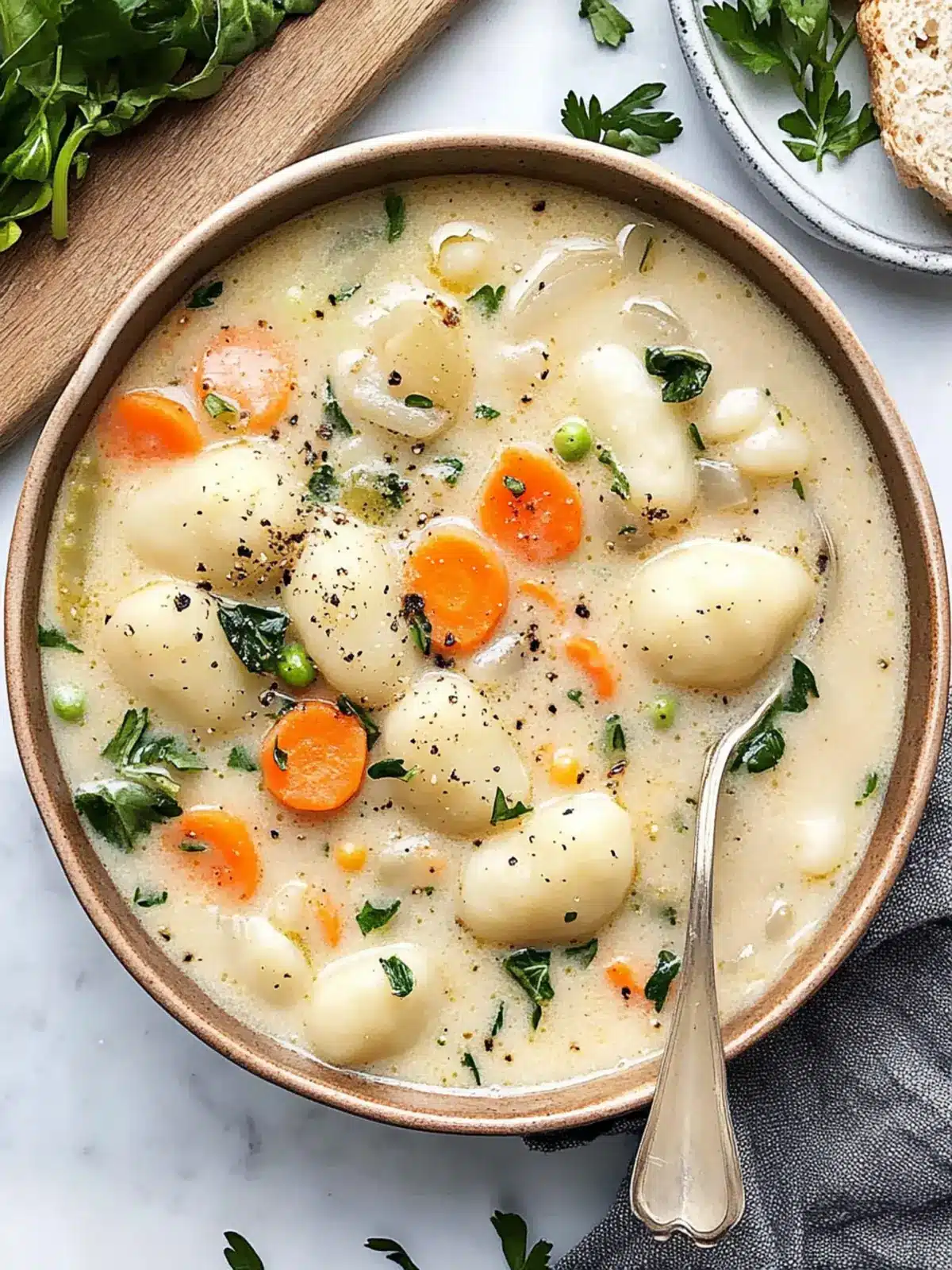 Olive Garden Vegan Gnocchi Soup