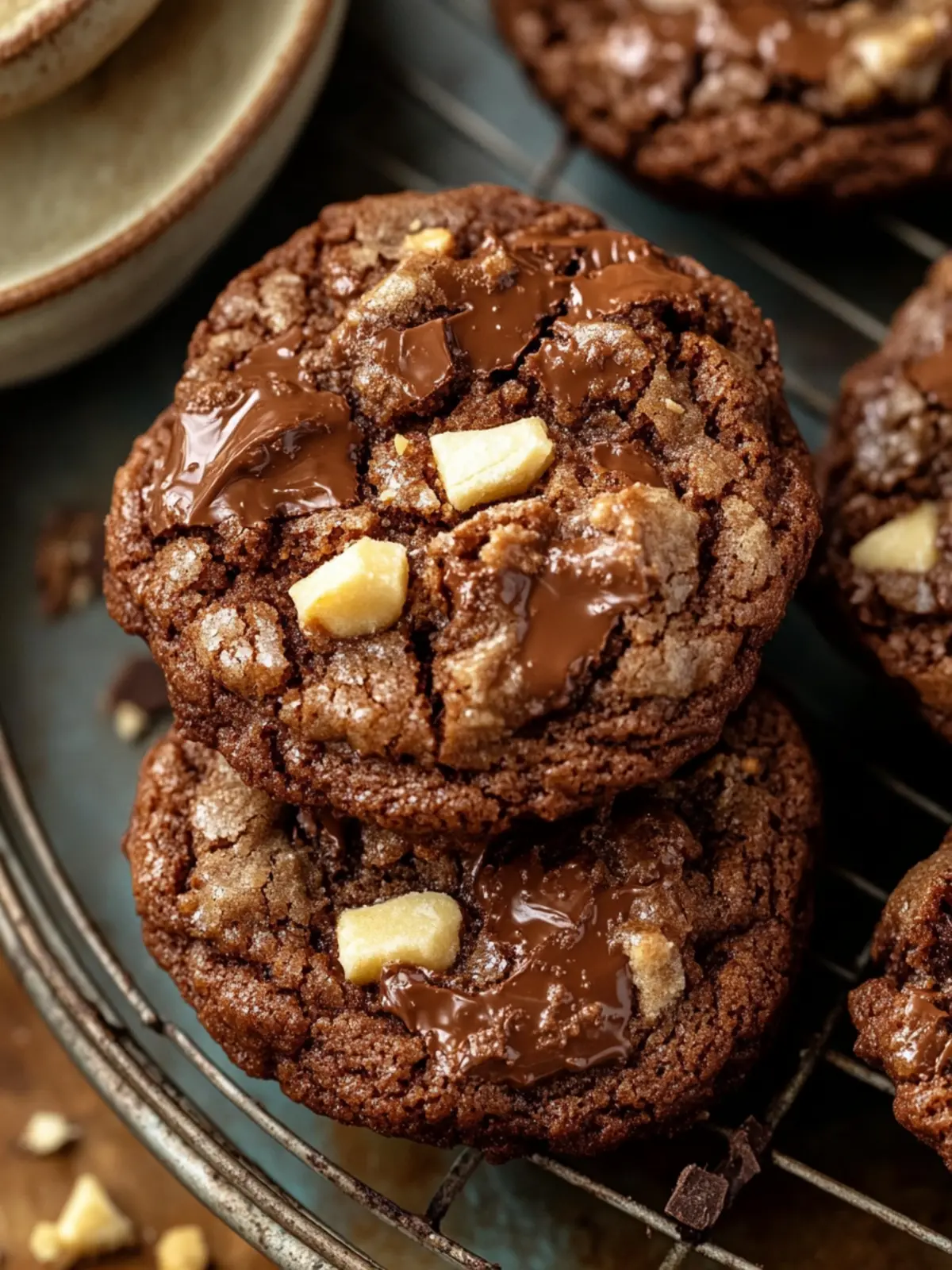 German Chocolate Cookies