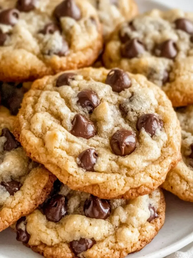 Thick & Fluffy Chocolate Chip Cookies