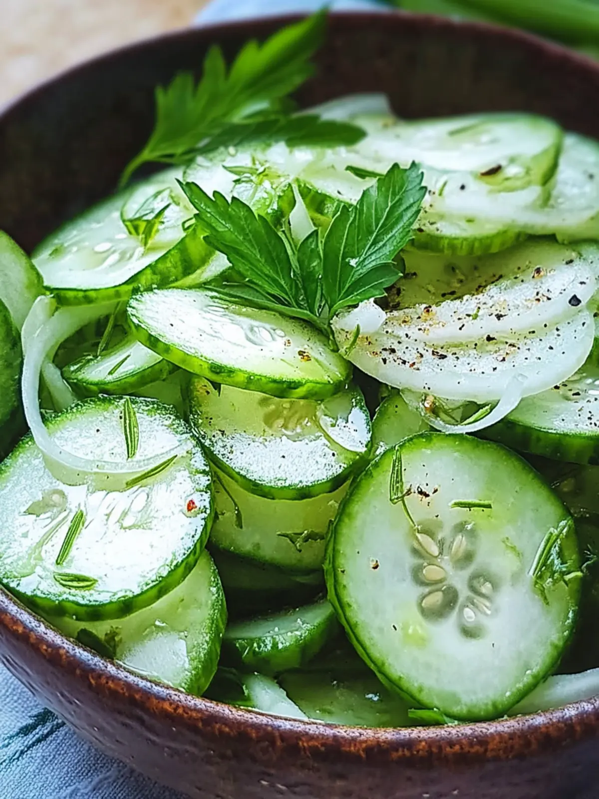 Hungarian Cucumber Salad