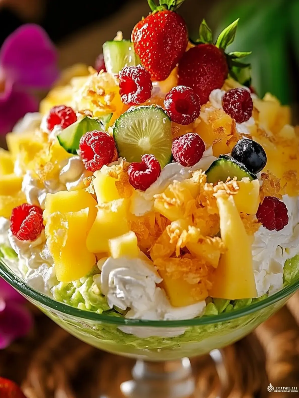 Hawaiian Cheesecake Salad