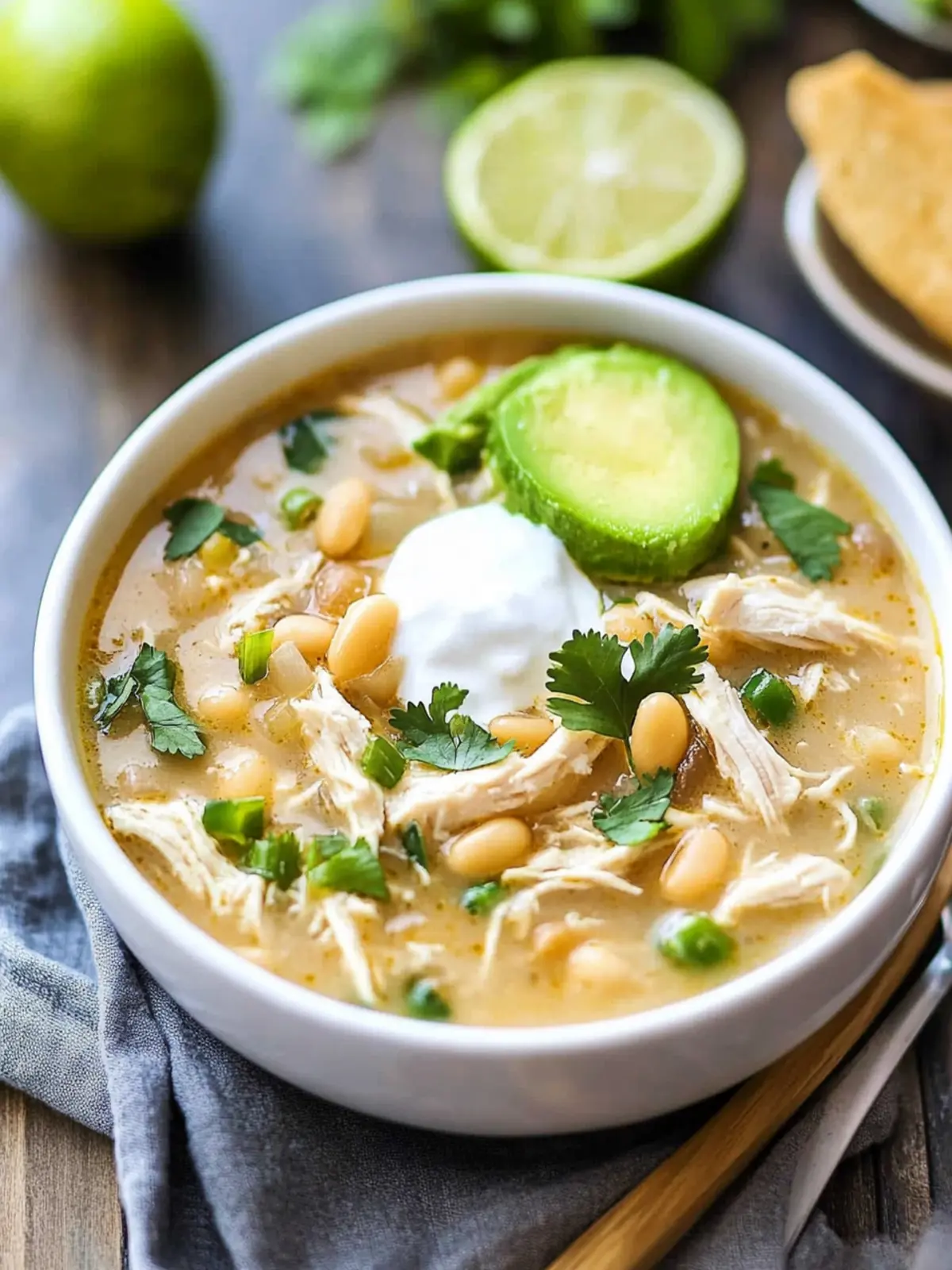 Crockpot White Chicken Chili