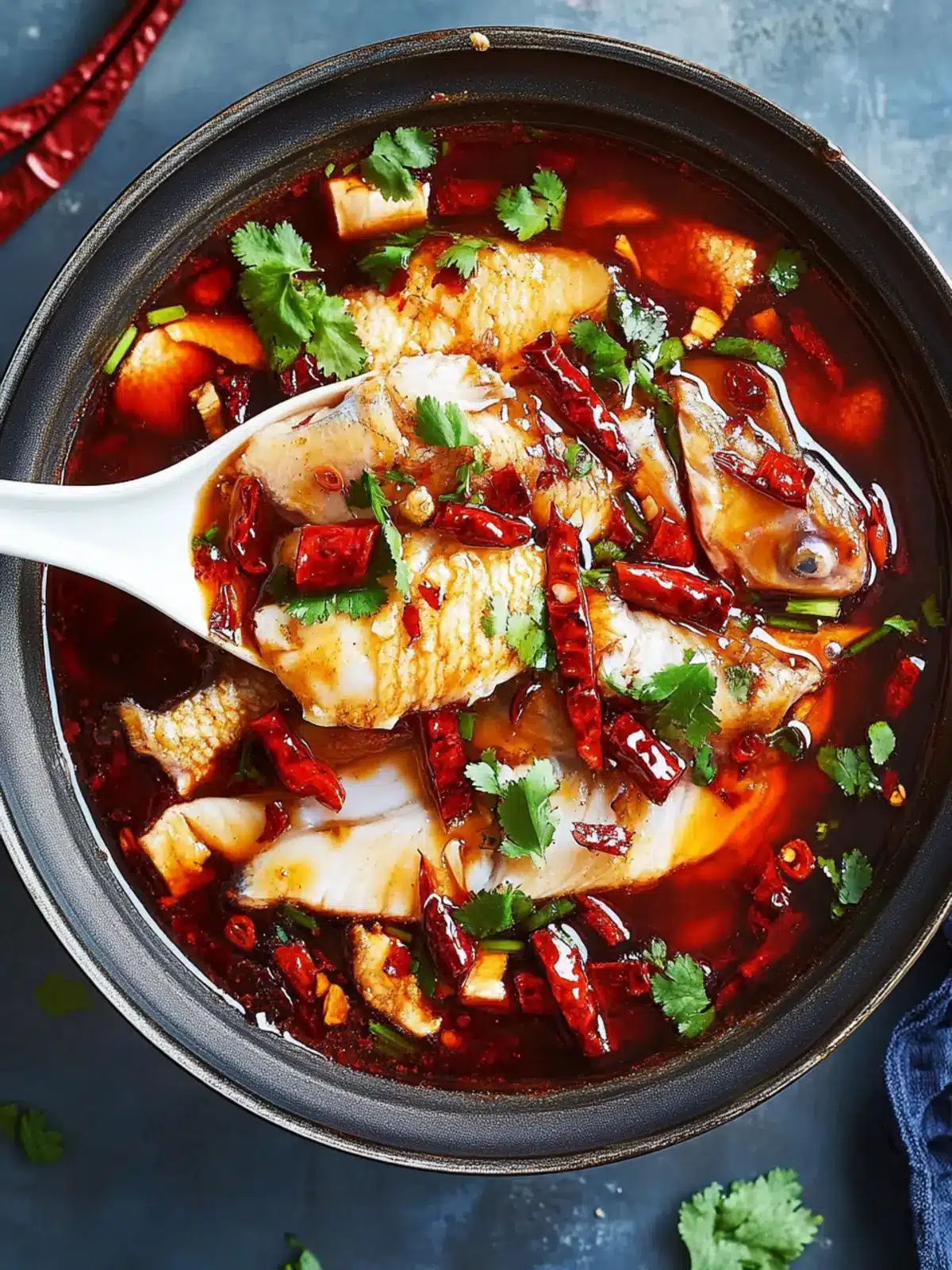 Sichuan Spicy Fish- Lucky foods for Chinese New Year