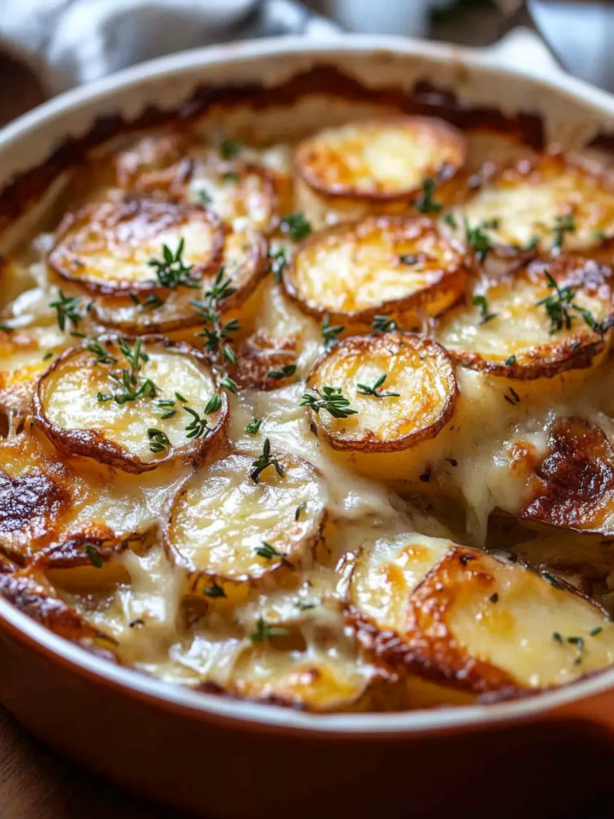Easy French Onion Potato Bake