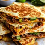 Cheeseburger Quesadillas
