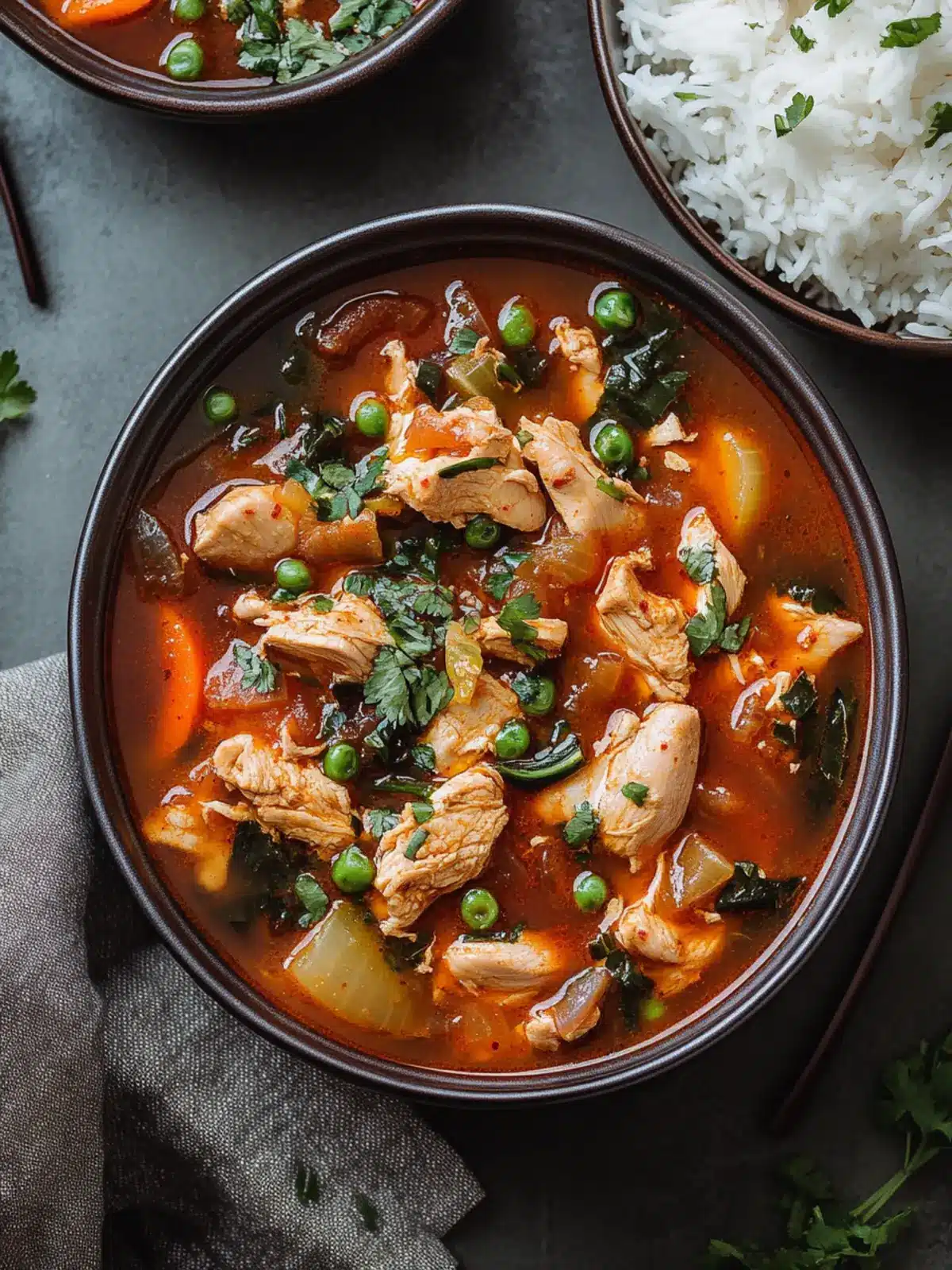 Slow Cooker Korean Chicken Stew