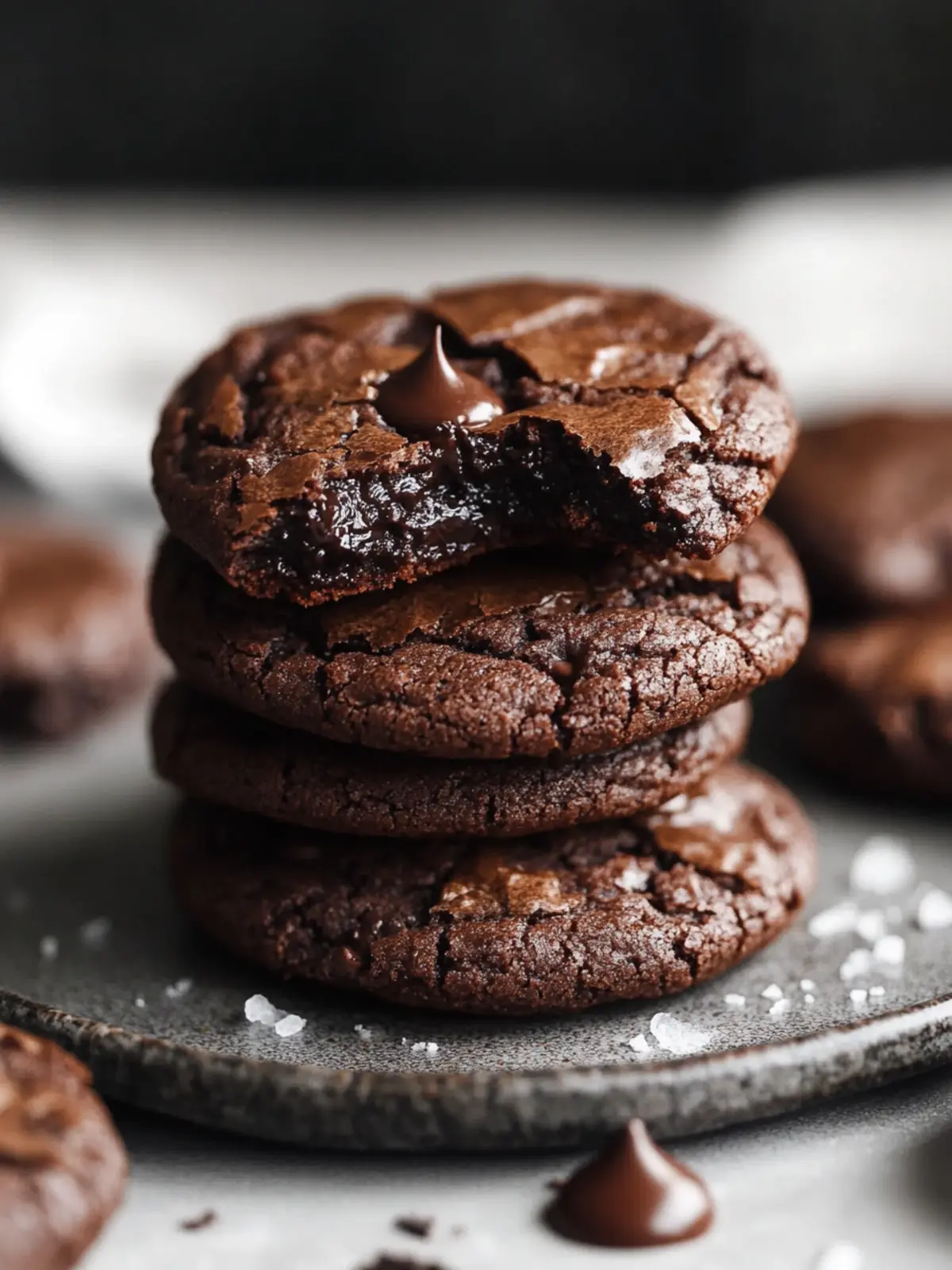 Irresistible Super Fudgy Brownie Cookies for Chocolate Lovers 3 Super Fudgy Brownie Cookies