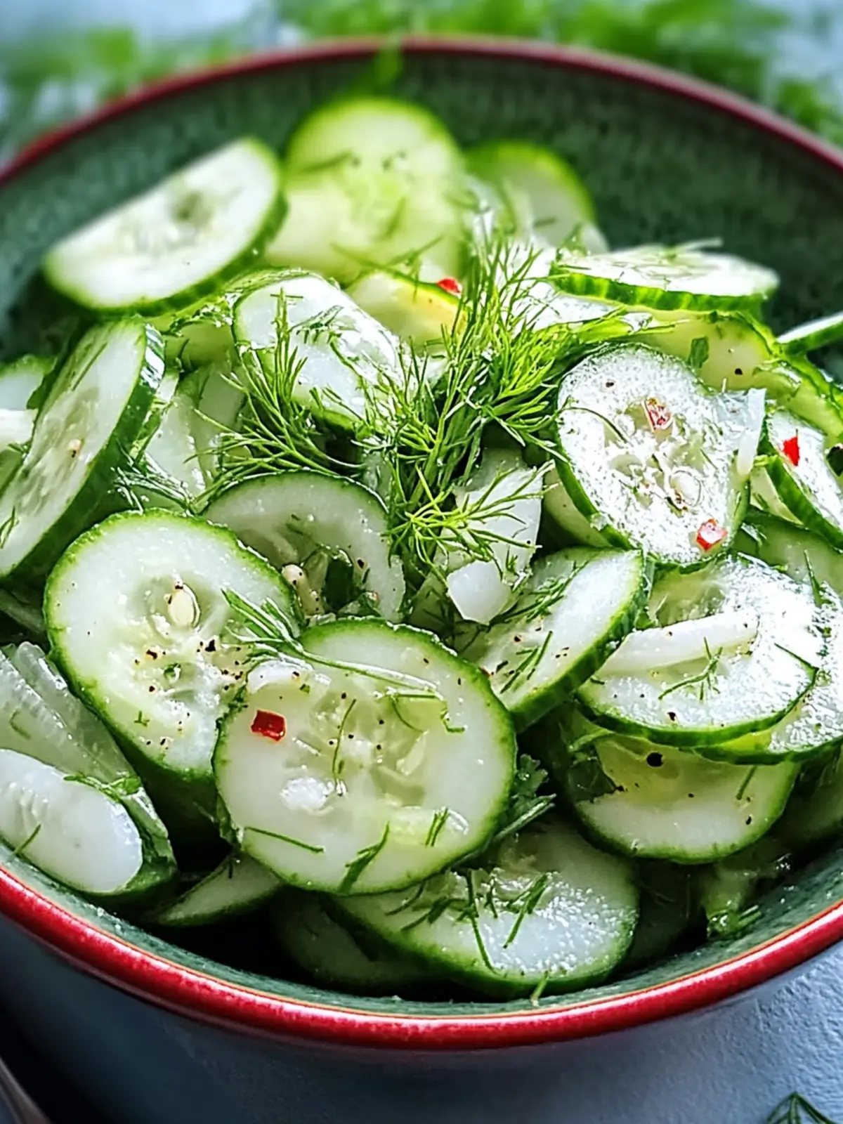 Hungarian Cucumber Salad