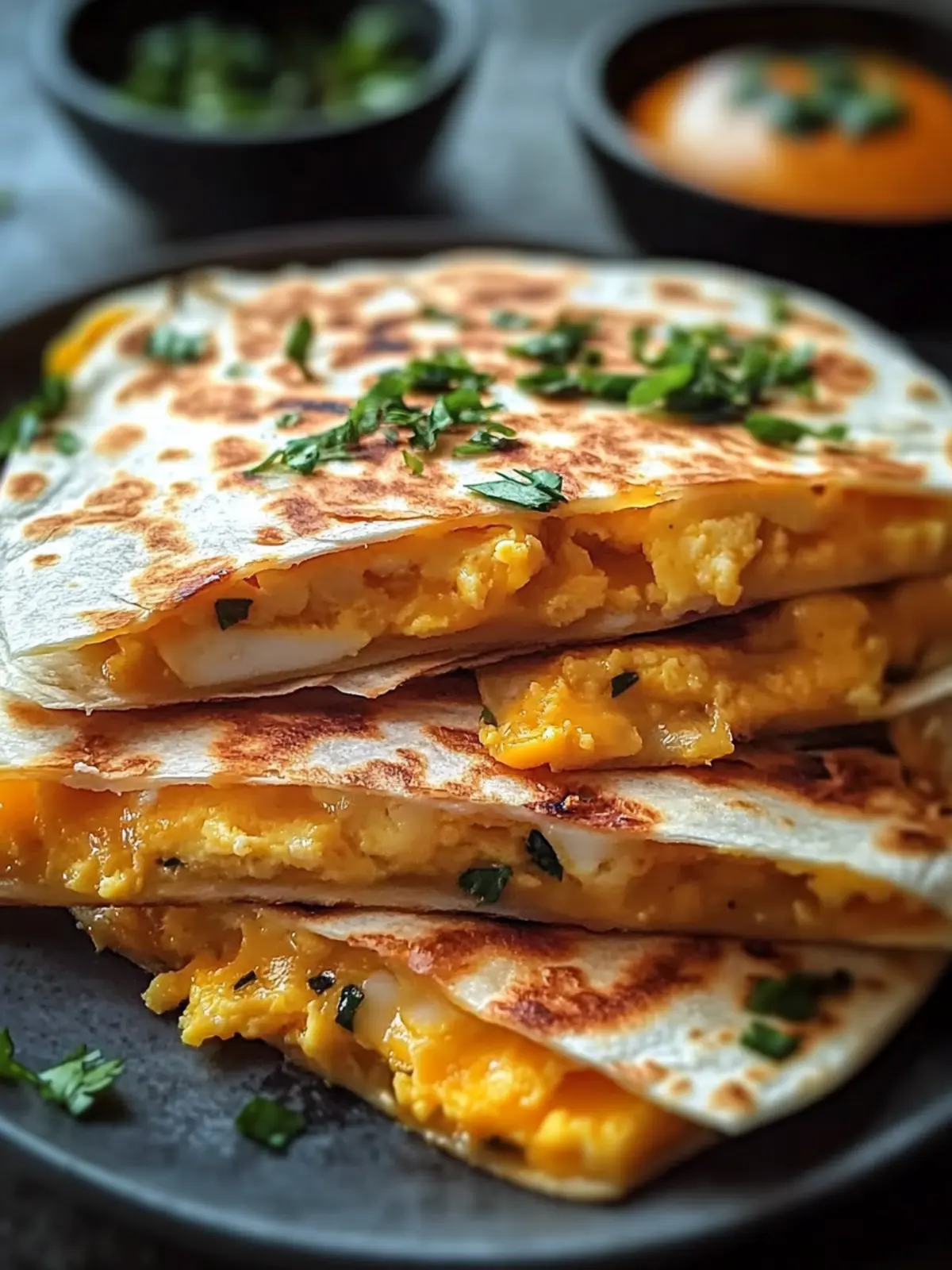 Cheddar Egg Quesadilla Recipe for Quick Breakfast Bliss 3 Cheddar Egg Quesadilla Recipe