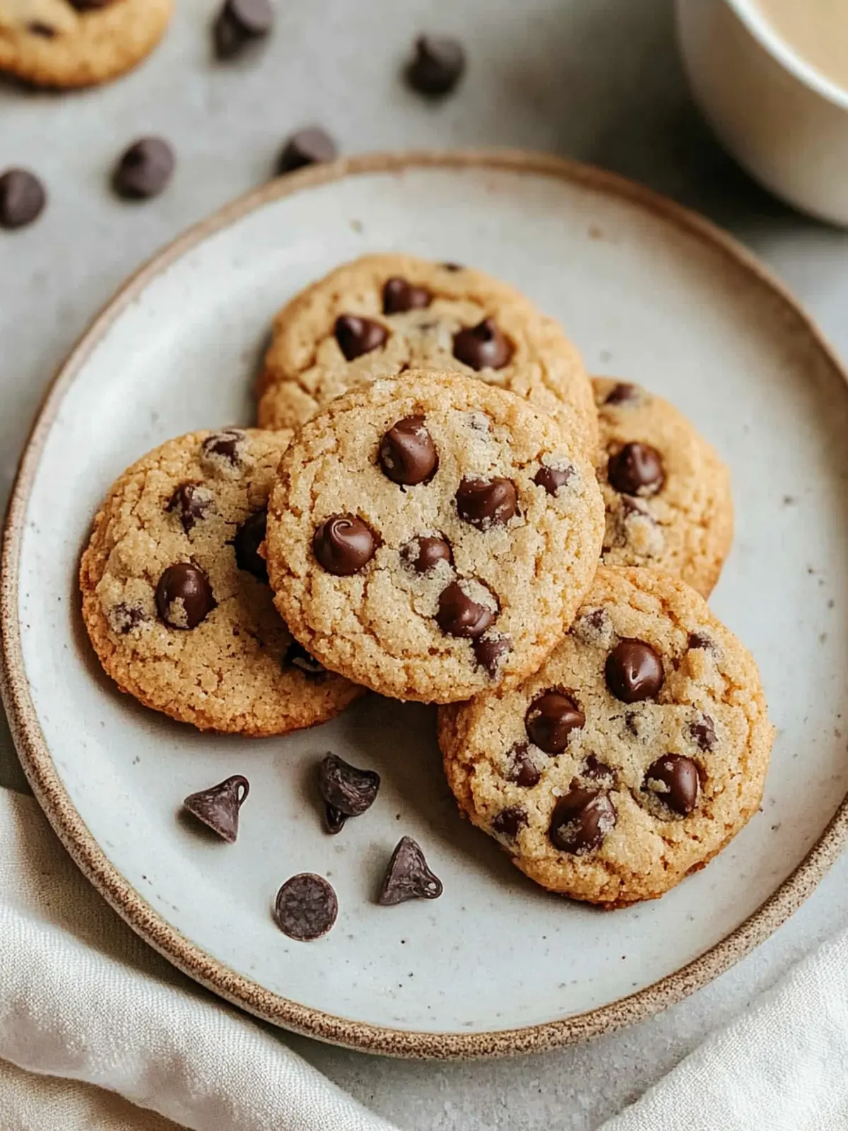 Healthy Chocolate Chip Cookies