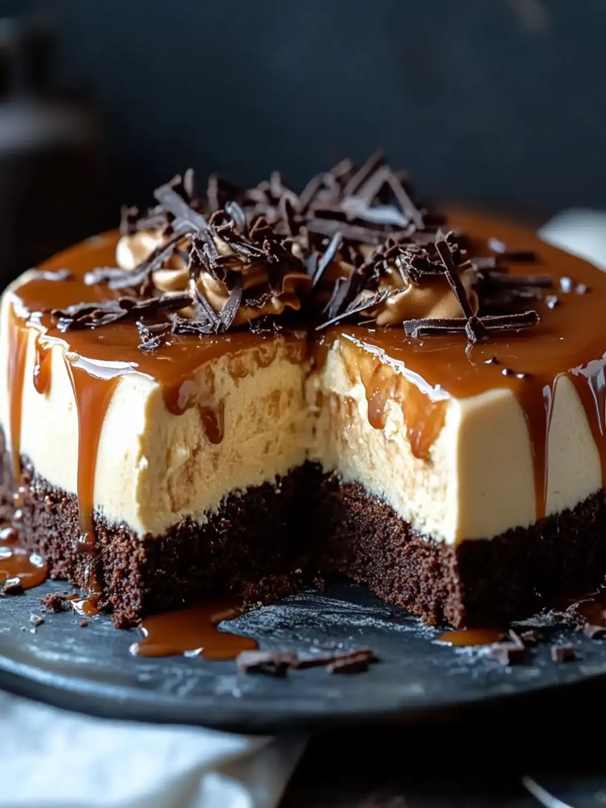 Caramel Brownie Cheesecake: A Dreamy Dessert You'll Love 3 Caramel Brownie Cheesecake: A Dreamy Dessert for Every Occasion