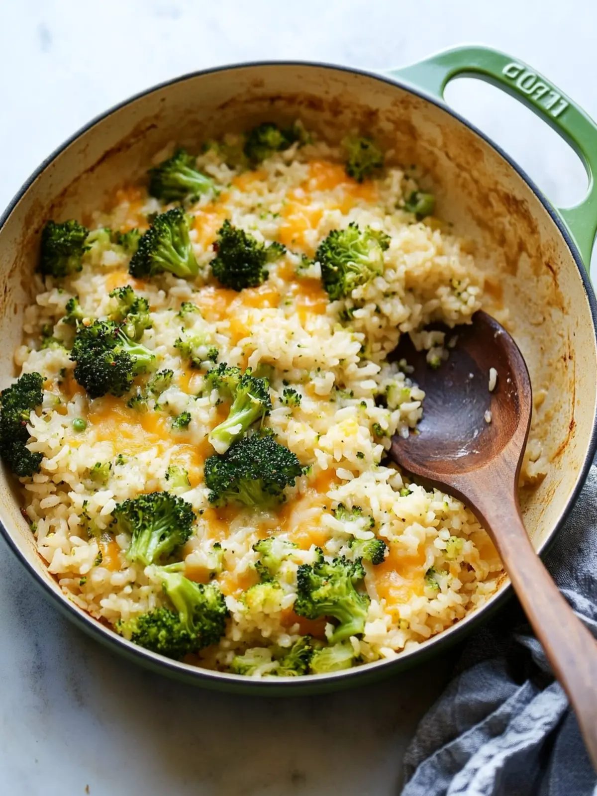 Skillet Broccoli-Cheddar Rice: Comfort Food Done Right 3 Skillet Broccoli-Cheddar Rice