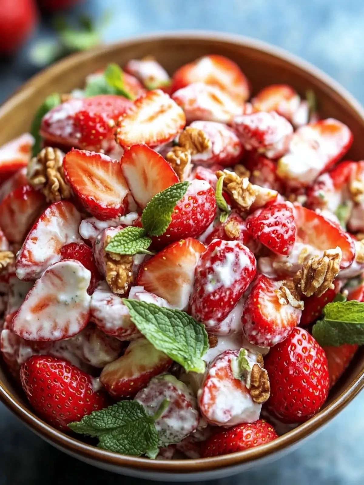 Delightful Strawberry Crack Salad