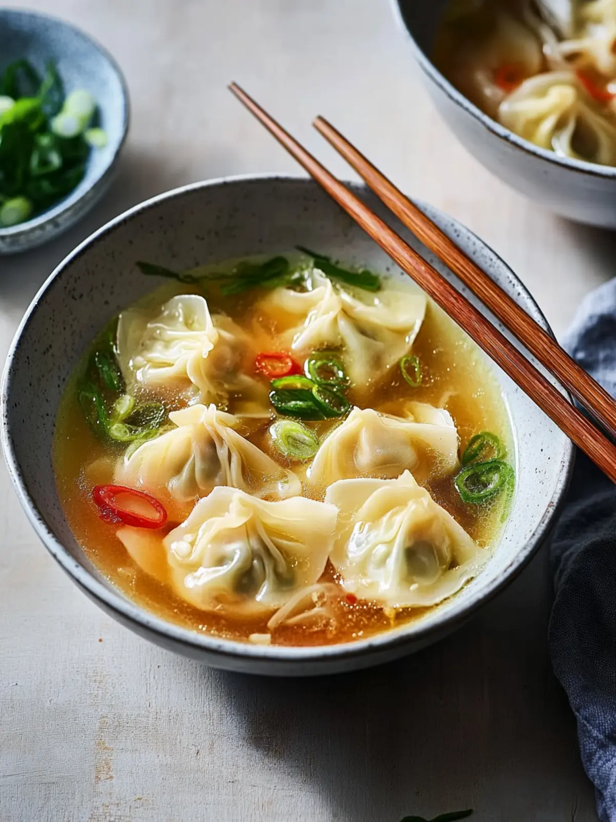 Delicious Wonton Soup for Your Lunar New Year Feast 2 Wonton Soup- Lunar New Year food ideas