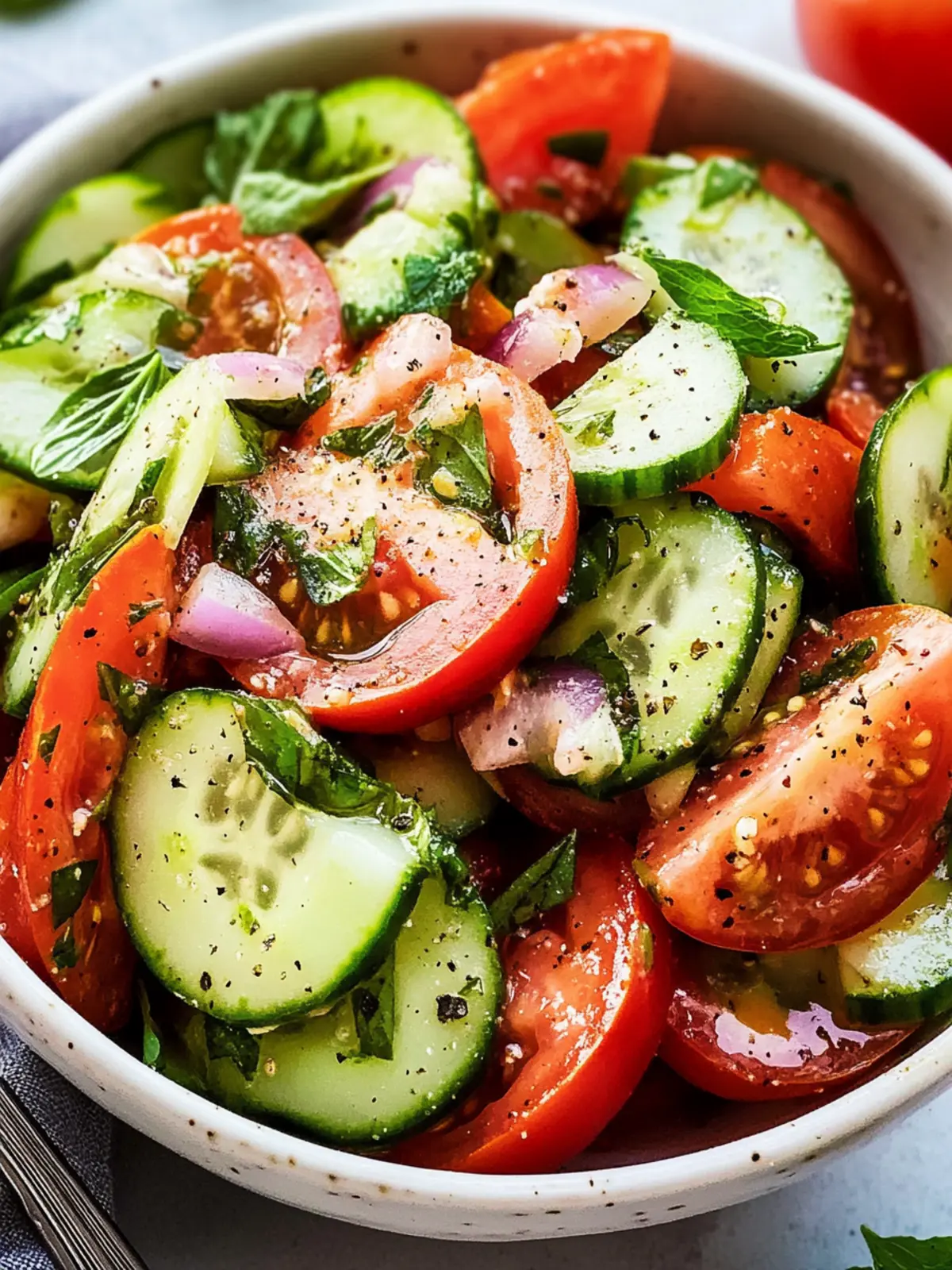 Cucumber Tomato Salad
