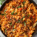 Ground Beef Pasta Skillet