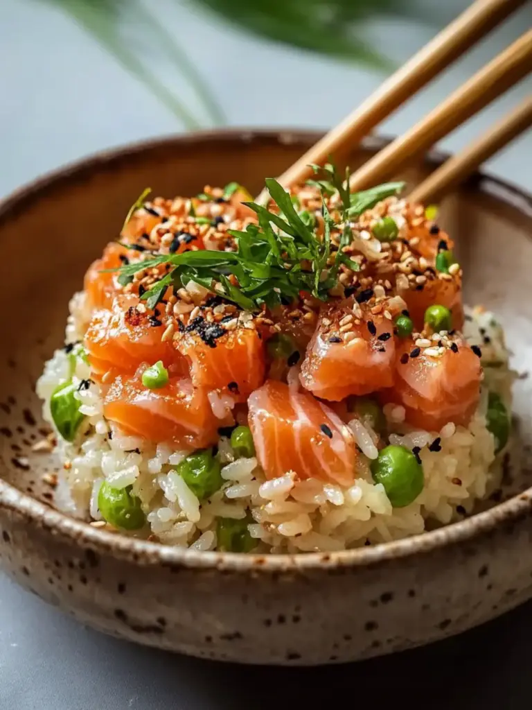 Salmon Crispy Rice