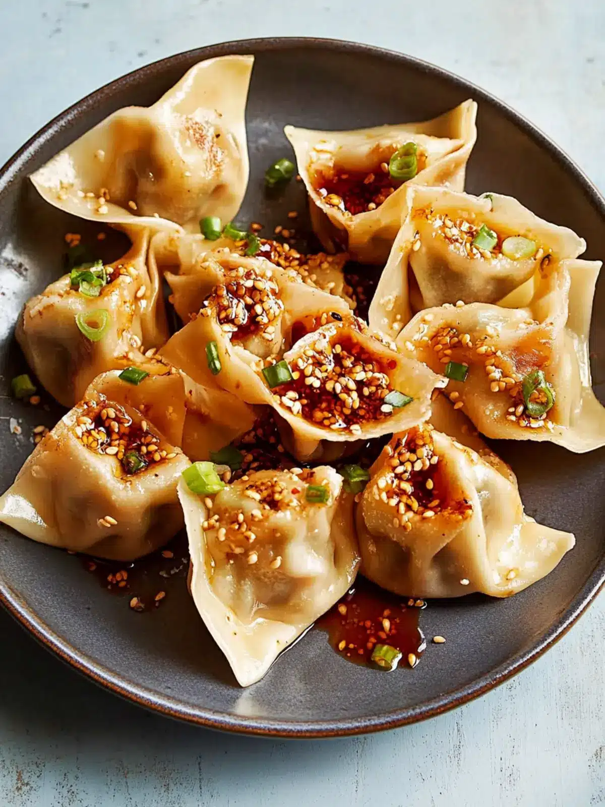 Homemade Chile Oil Wontons for Flavorful Celebrations 3 Chile Oil Wontons