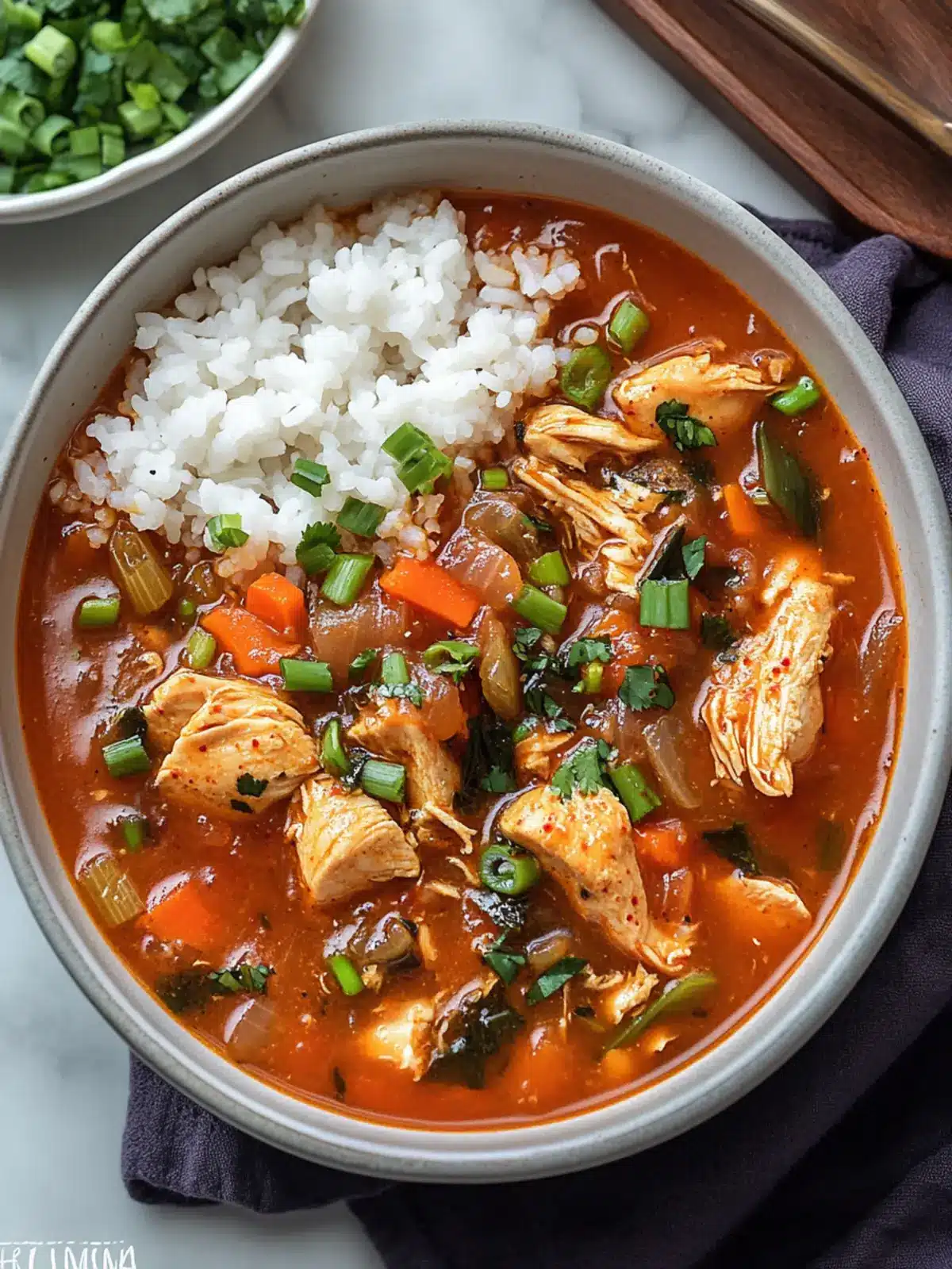 Slow Cooker Korean Chicken Stew