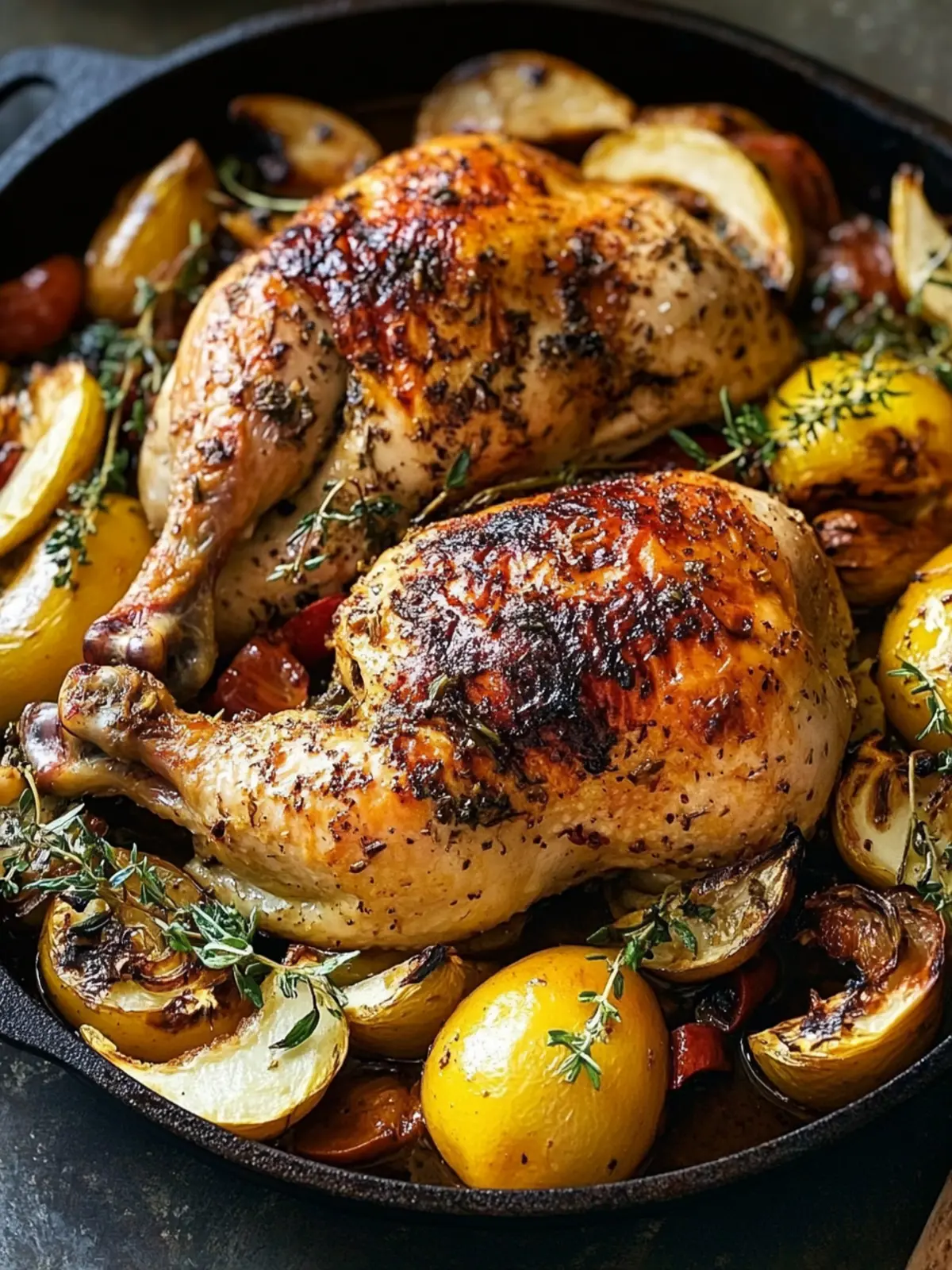 Roasted Chicken Provençal