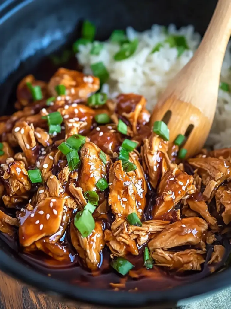 Slow Cooker Honey Garlic Chicken