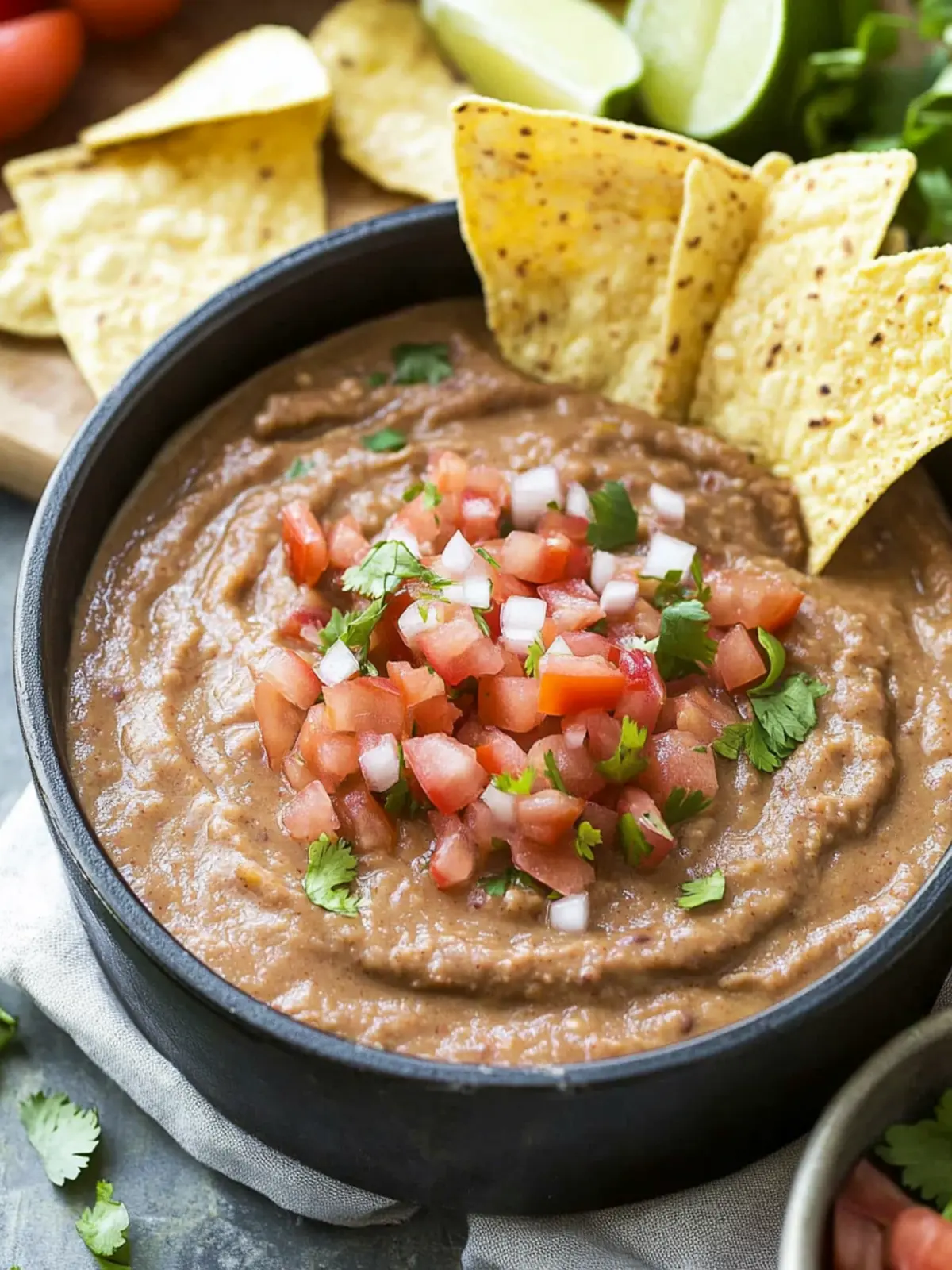 Creamy Refried Bean Dip Recipe for Quick Gatherings 5 Refried Bean Dip Recipe