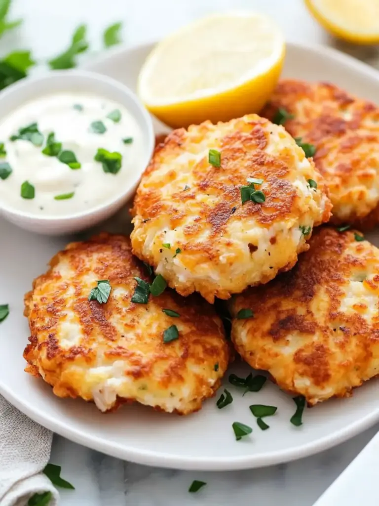 Cheesy Chicken Fritters