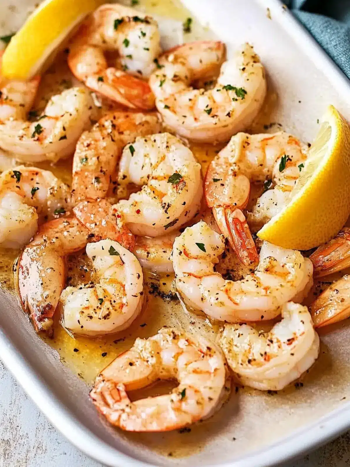 Sheet Pan Garlic Butter Shrimp
