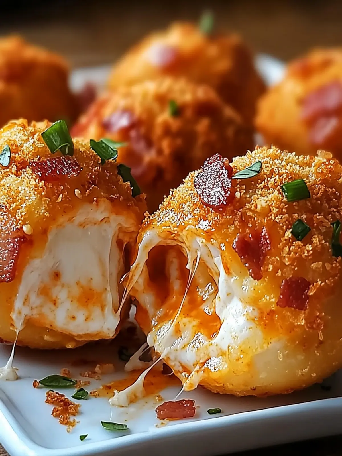 Buffalo Chicken Bacon Mozzarella Bombs for Game Day Bliss