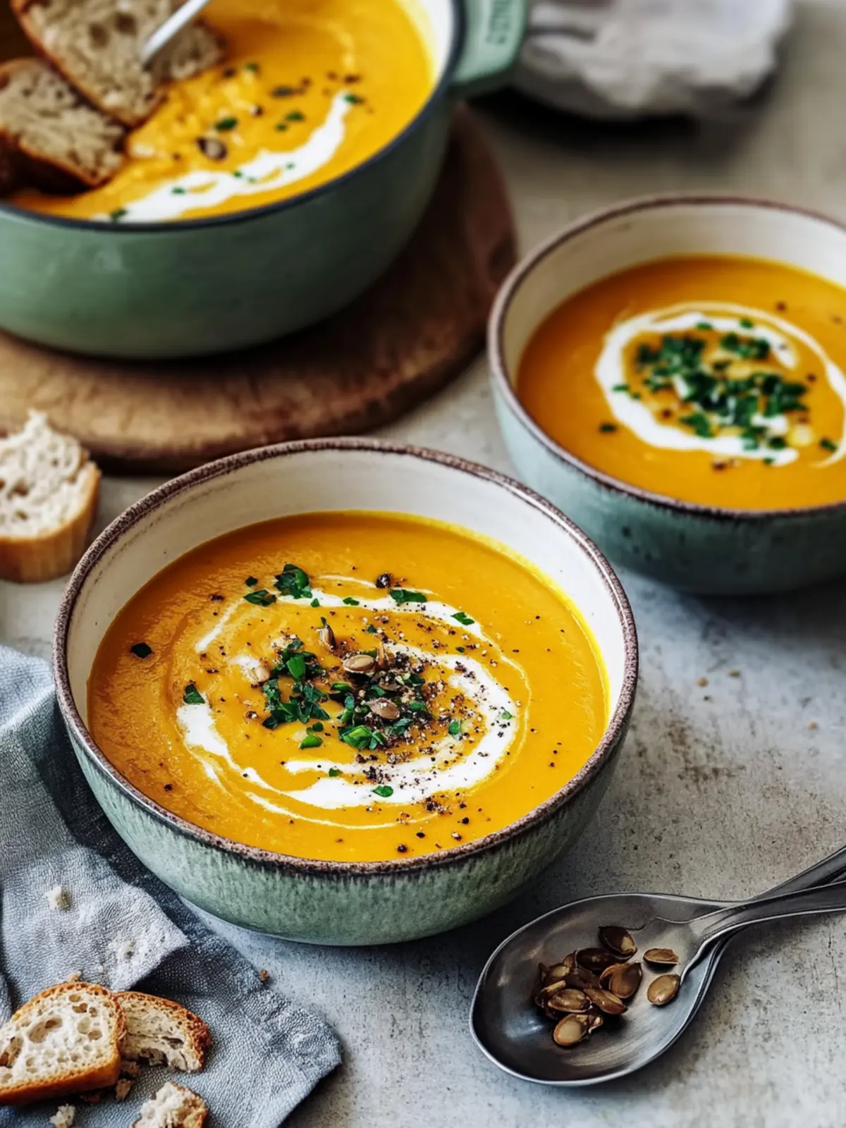 Toasty Roasted Pumpkin Soup