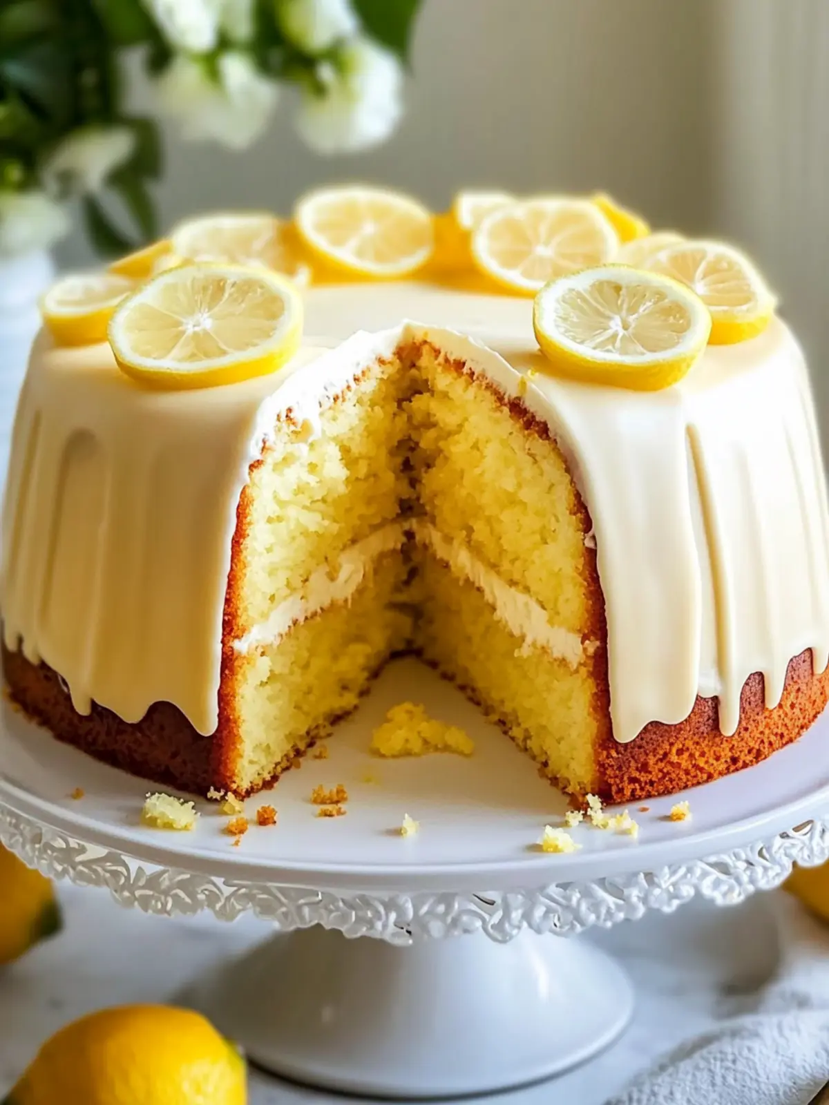 Delicious Lemon Cake to Die For