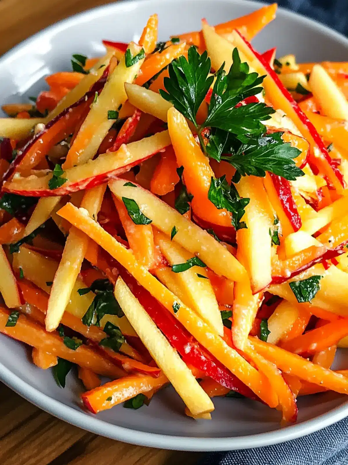 Fresh Carrot Apple Salad to Brighten Your Meal Prep Game 5 Carrot Apple Salad