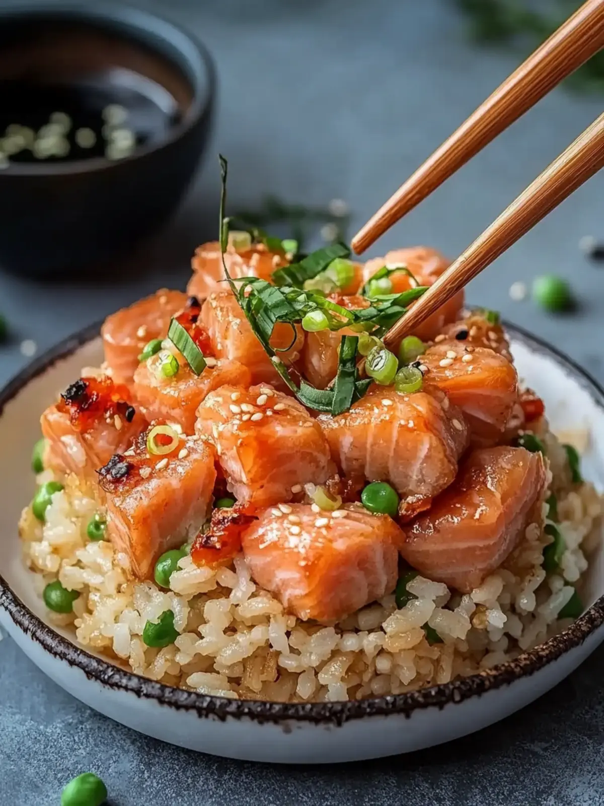 Salmon Crispy Rice: Quick & Irresistibly Crunchy Delight 4 Salmon Crispy Rice