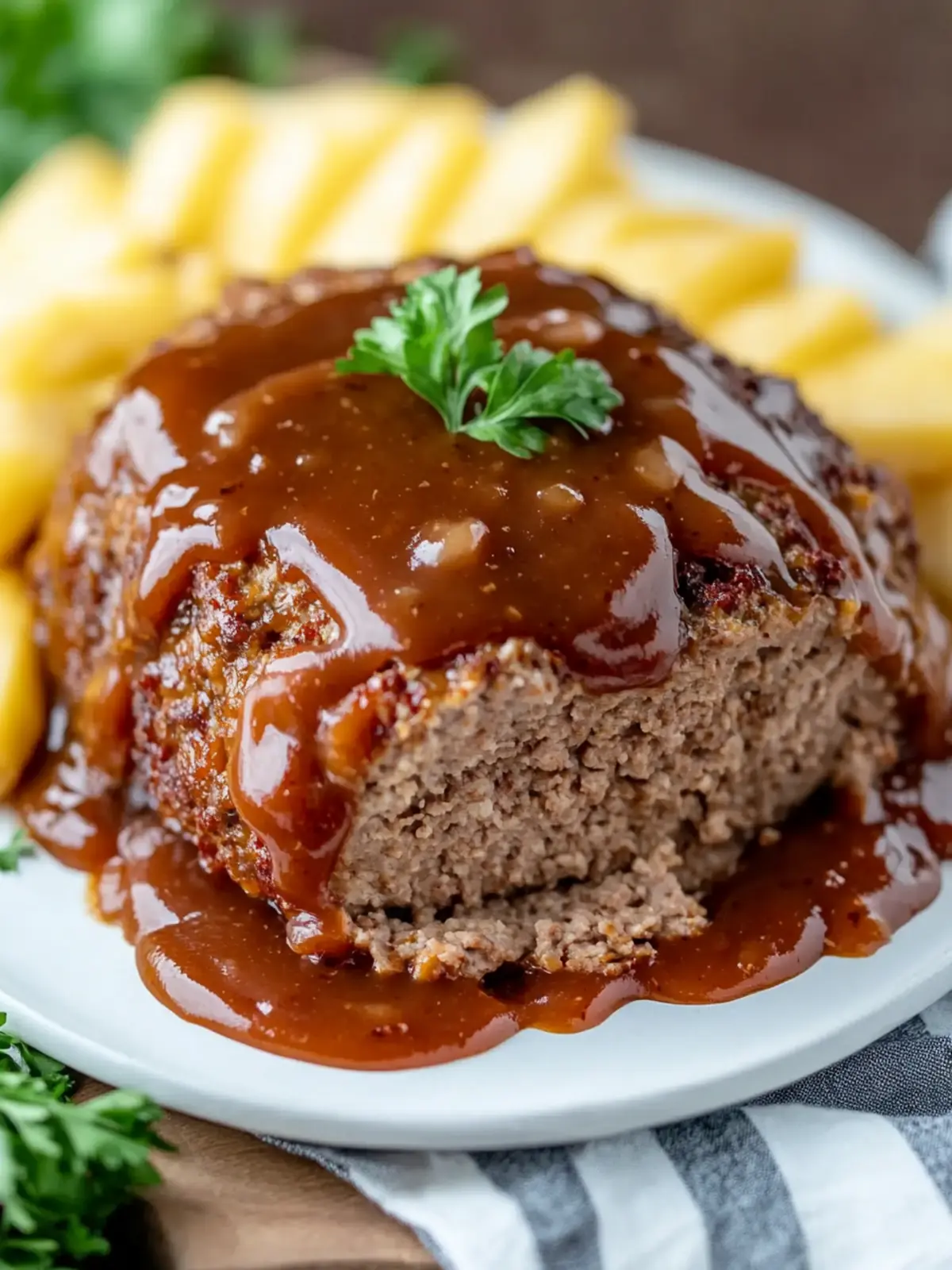 No Ketchup Brown Gravy Meatloaf Recipe