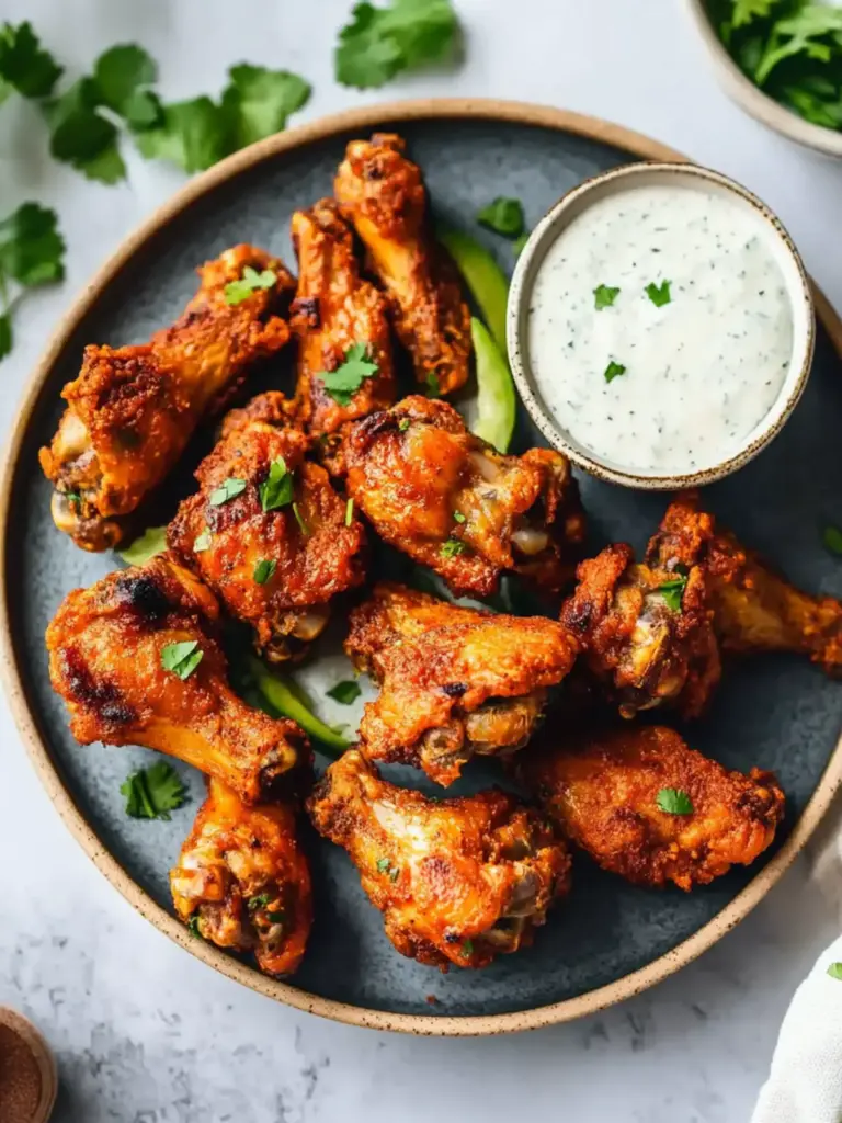 Healthy Vegan Chicken Wings (Crispy & Tender)