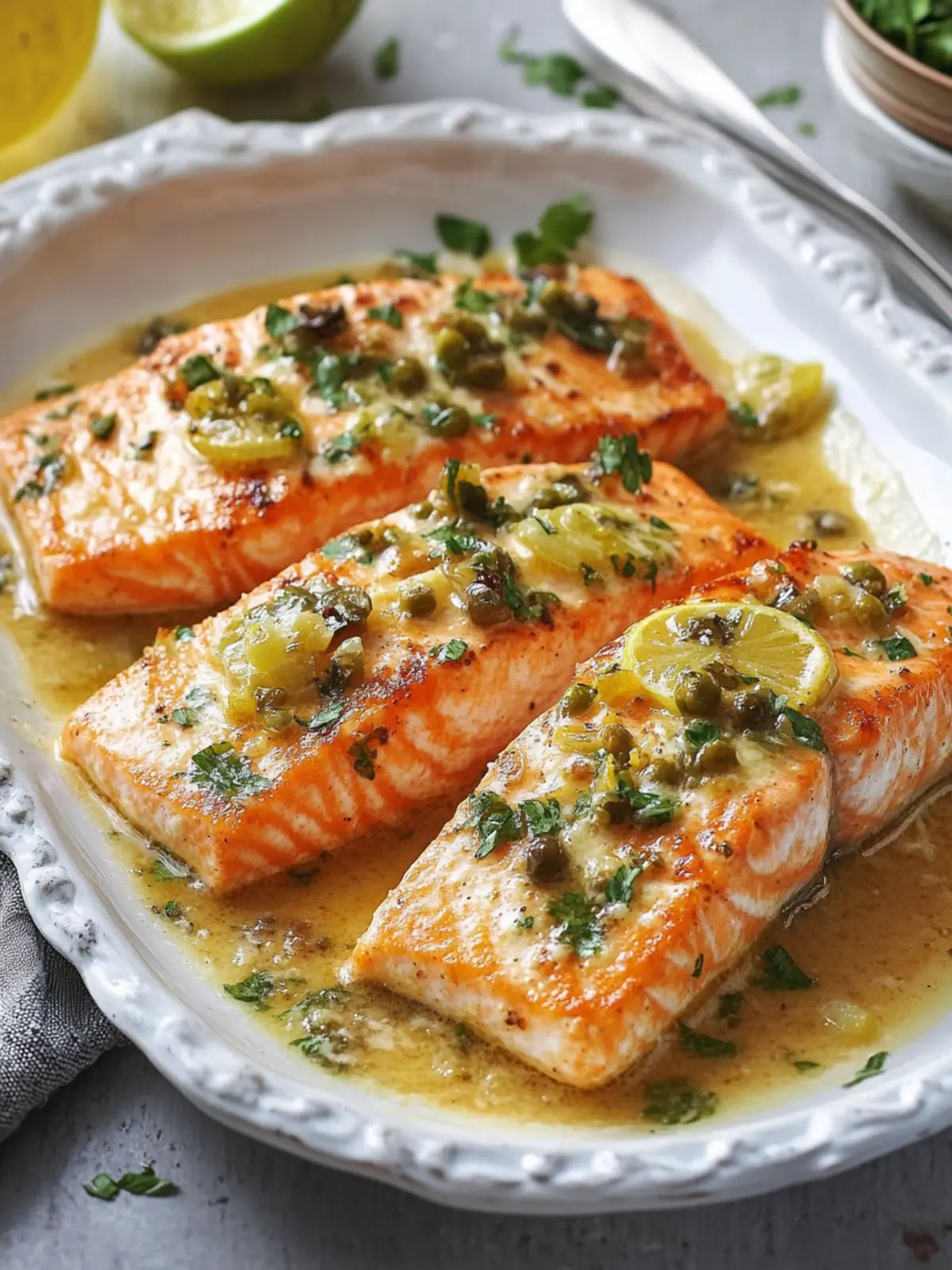 15-Minute Salmon Piccata