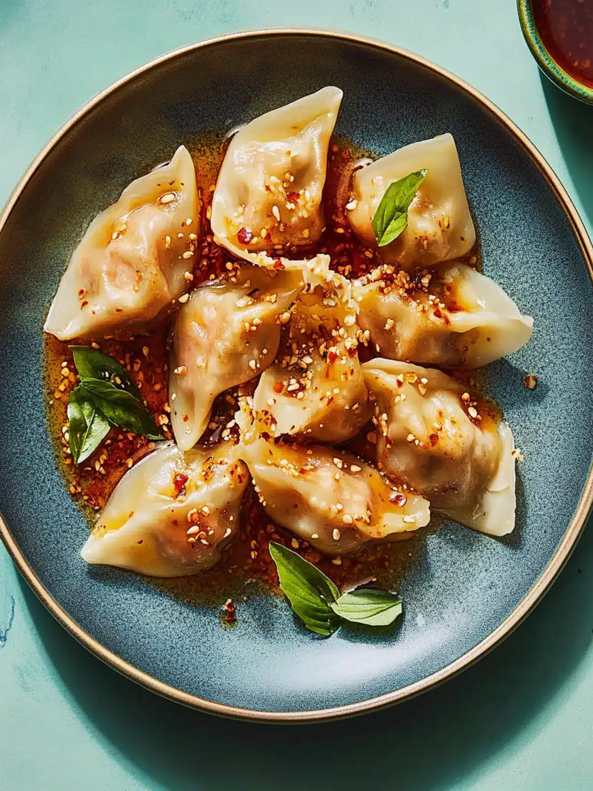 Homemade Chile Oil Wontons for Flavorful Celebrations 4 Chile Oil Wontons