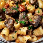 Creamy Paprika Steak Shells Rich and Smoky Comfort in a Bowl