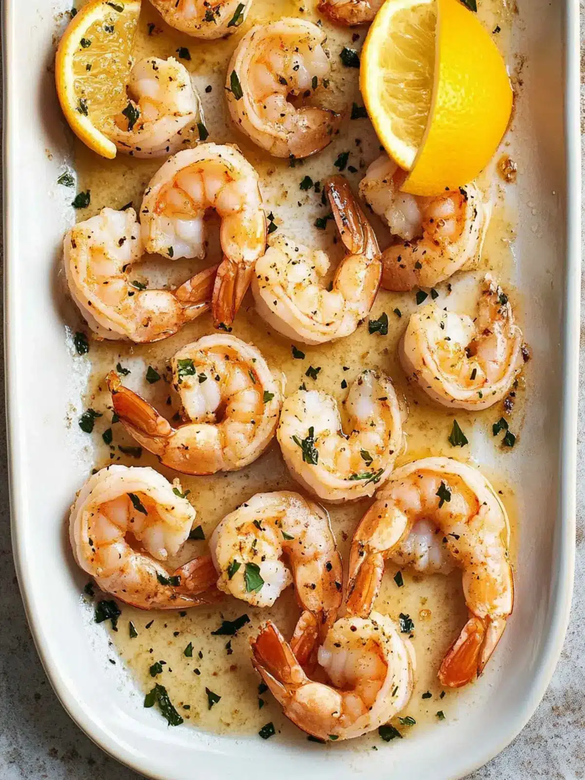 Sheet Pan Garlic Butter Shrimp