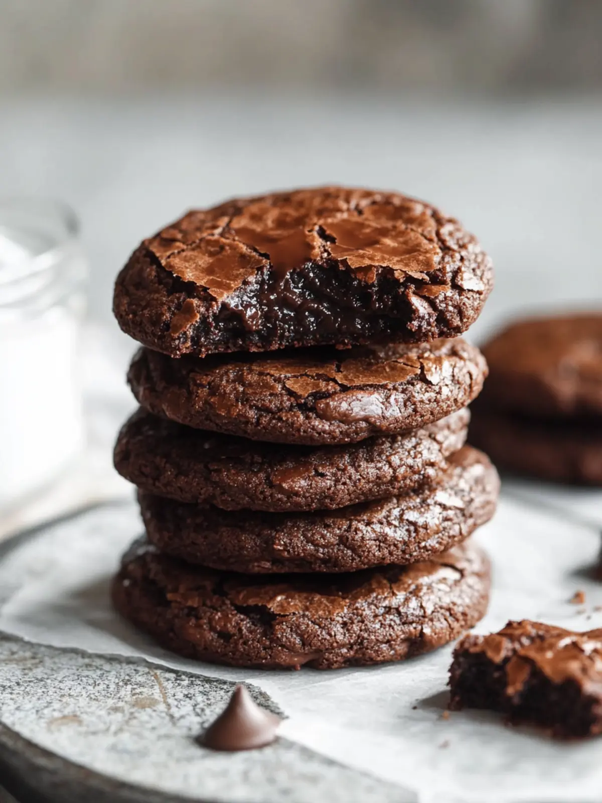 Irresistible Super Fudgy Brownie Cookies for Chocolate Lovers 5 Super Fudgy Brownie Cookies